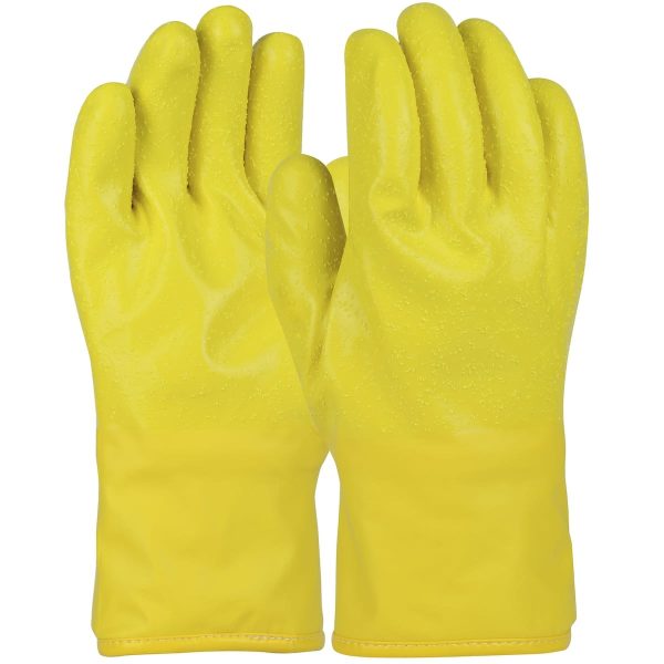 QRP® PolyTuff® 10255 - Cold Handling Polyurethane Glove with Thermal Cotton Lining - 21" - Image 2