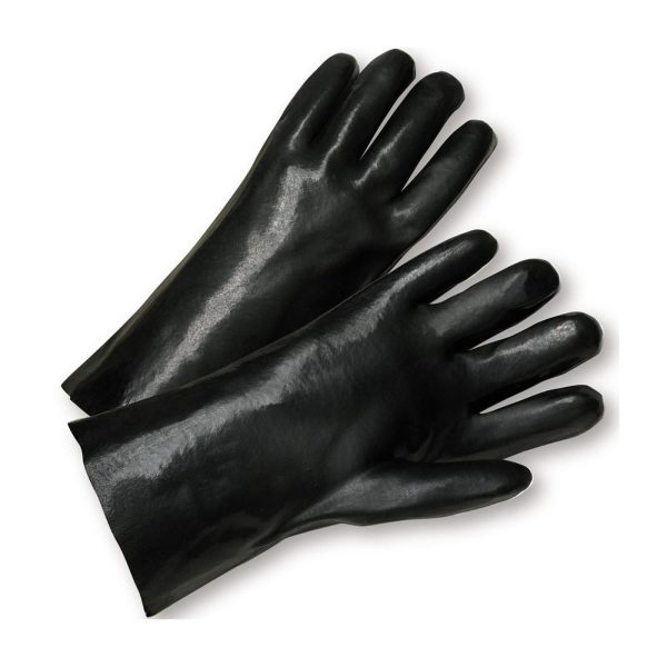 PIP® 1027 - PVC Dipped Glove with Interlock Liner and Smooth Finish - 12" Length