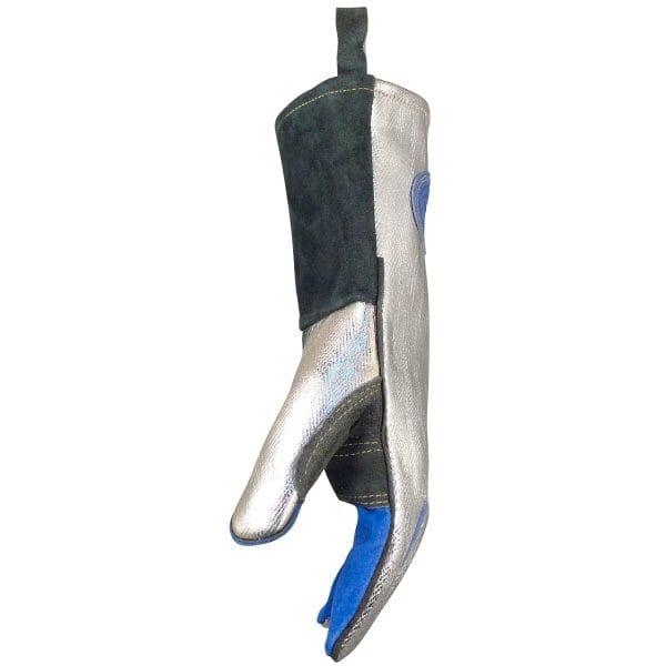 Caiman® 1524 - Premium Split Cowhide MIG/Stick Welder's Glove with Wool Lining and Aluminized Rayon Back/Thumb - Image 3