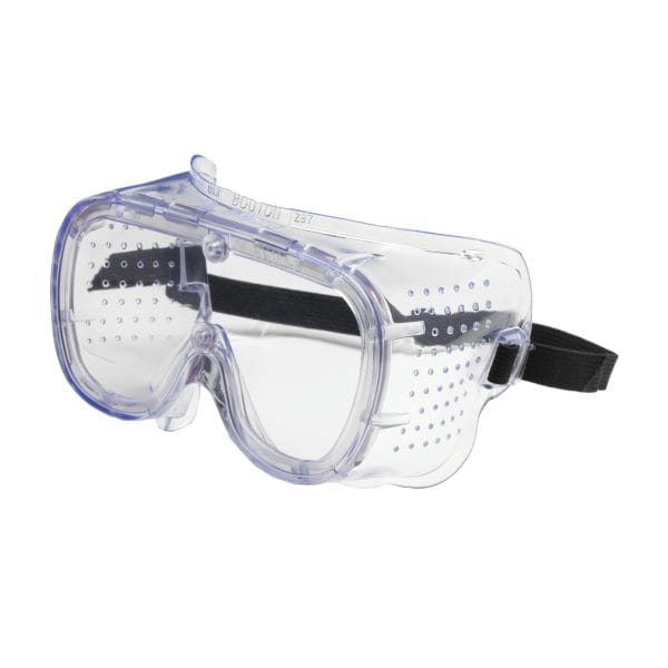 550 Softsides™ 248-5090-300B - Direct Vent Goggle with Clear Blue Body, Clear Lens and Anti-Scratch Coating