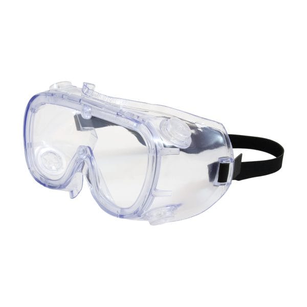 551 Softsides™ 248-5190-400B - Indirect Vent Goggle with Clear Blue Body, Clear Lens and Anti-Scratch / Anti-Fog Coating