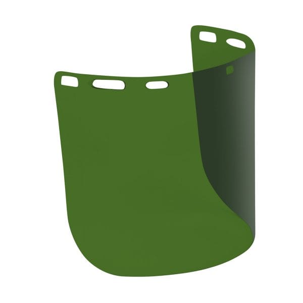 Bouton Optical® 251-01-5213 - SAFETY VISOR, DARK GREEN PETG, UNIVERSAL FIT, .040" X 8" X 15.5"