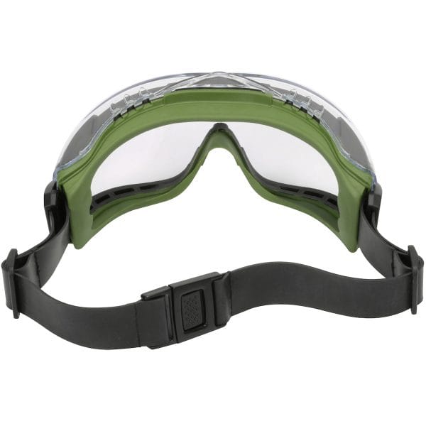 Mission™ 251-63-0520-RHB - Indirect Vent Goggle with Green Body, Clear Lens and FogLess® 3Sixty™ Coating  - Neoprene Strap - Image 4
