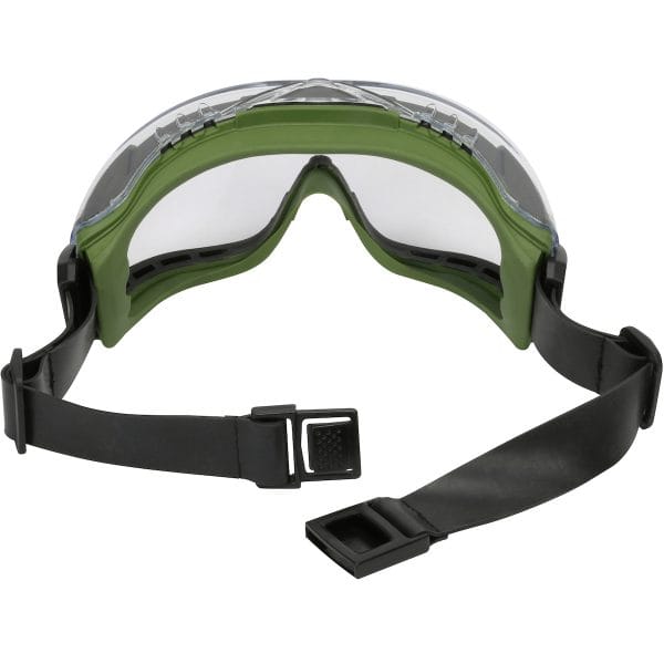 Mission™ 251-63-0520-RHB - Indirect Vent Goggle with Green Body, Clear Lens and FogLess® 3Sixty™ Coating  - Neoprene Strap - Image 3