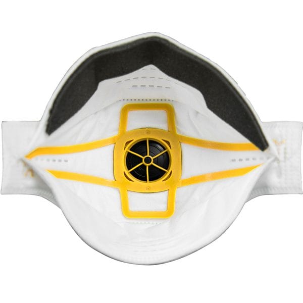 Springfit™ 272-RPD425N95 - Premium N95 Flat Fold Disposable Respirator with Valve - 10 Pack - Image 2