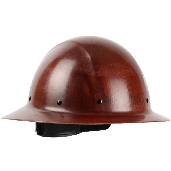Wolfjaw™ 280-HP1481R - Full Brim Smooth Dome Hard Hat with Fiberglass Resin Shell, 8-Point Riveted Textile Suspension and Wheel-Ratchet Adjustment - Image 3