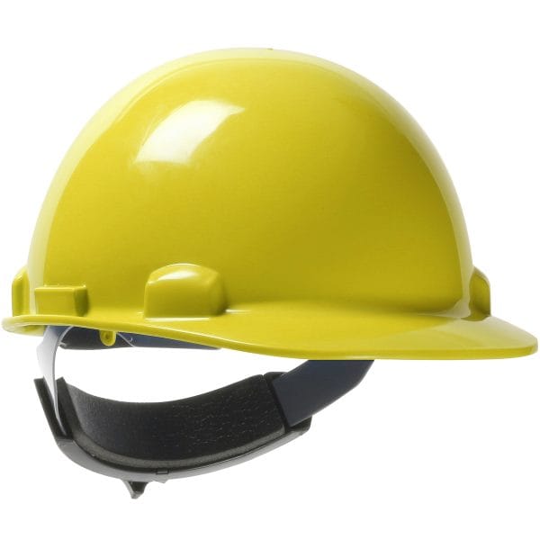 Dom™ 280-HP341SR - Cap Style Smooth Dome Hard Hat with HDPE Shell, 4-Point Textile Suspension and Swing Wheel-Ratchet Adjustment - Image 2