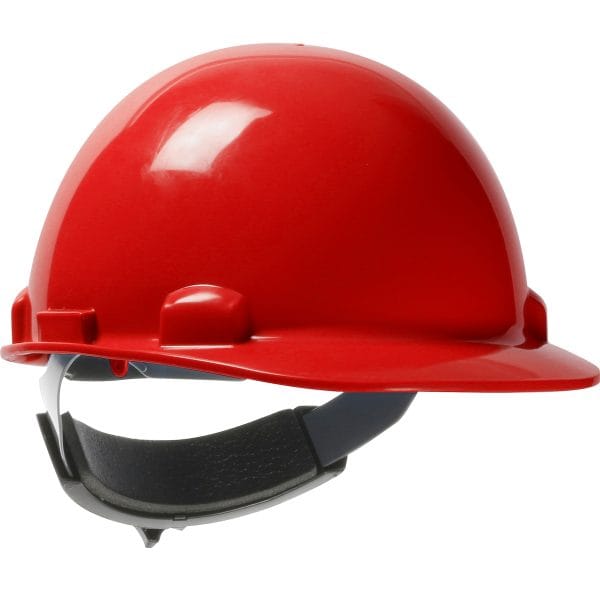 Dom™ 280-HP341SR - Cap Style Smooth Dome Hard Hat with HDPE Shell, 4-Point Textile Suspension and Swing Wheel-Ratchet Adjustment - Image 9