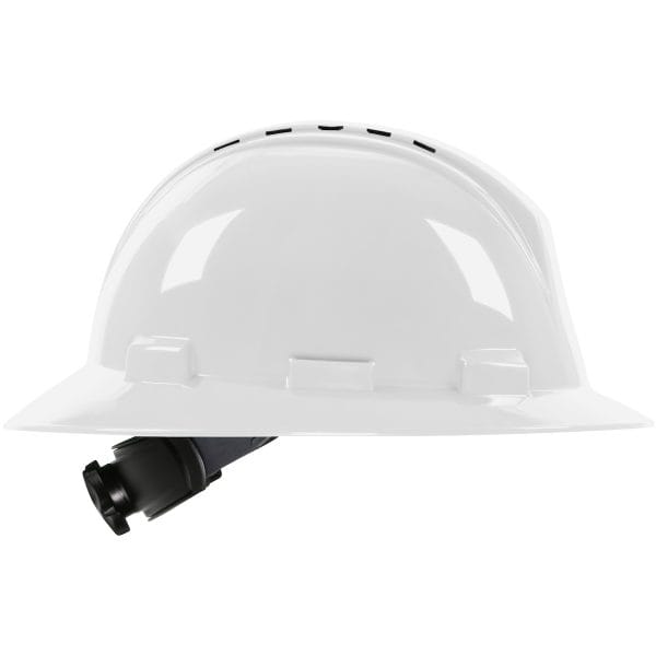Kilimanjaro™ 280-HP641RV - Vented, Full Brim Hard Hat with HDPE Shell, 4-Point Textile Suspension and Wheel Ratchet Adjustment - Image 6