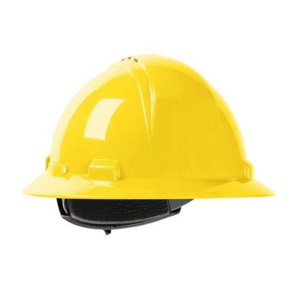 Kilimanjaro™ 280-HP641RV - Vented, Full Brim Hard Hat with HDPE Shell, 4-Point Textile Suspension and Wheel Ratchet Adjustment - Image 7