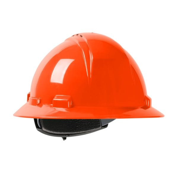 Kilimanjaro™ 280-HP641RV - Vented, Full Brim Hard Hat with HDPE Shell, 4-Point Textile Suspension and Wheel Ratchet Adjustment - Image 12