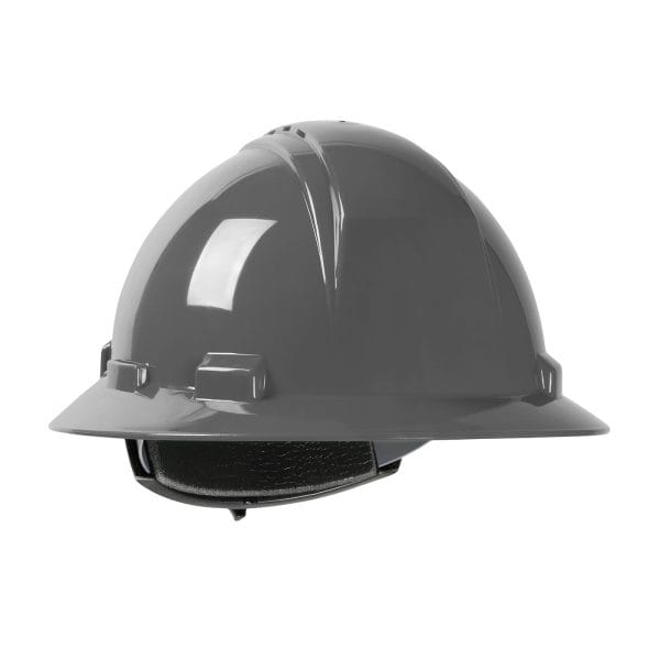 Kilimanjaro™ 280-HP641RV - Vented, Full Brim Hard Hat with HDPE Shell, 4-Point Textile Suspension and Wheel Ratchet Adjustment - Image 2