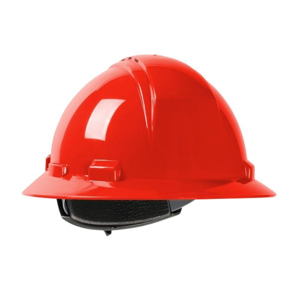 Kilimanjaro™ 280-HP641RV - Vented, Full Brim Hard Hat with HDPE Shell, 4-Point Textile Suspension and Wheel Ratchet Adjustment - Image 11