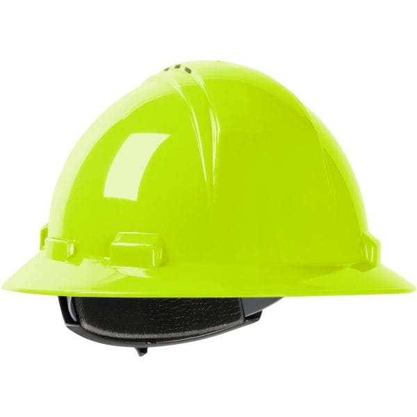 Kilimanjaro™ 280-HP641RV - Vented, Full Brim Hard Hat with HDPE Shell, 4-Point Textile Suspension and Wheel Ratchet Adjustment - Image 16
