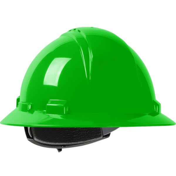 Kilimanjaro™ 280-HP641RV - Vented, Full Brim Hard Hat with HDPE Shell, 4-Point Textile Suspension and Wheel Ratchet Adjustment