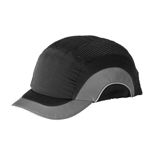HardCap A1+™ 282-ABS150 - Baseball Style Bump Cap with HDPE Protective Liner and Adjustable Back - Short Brim - Image 3