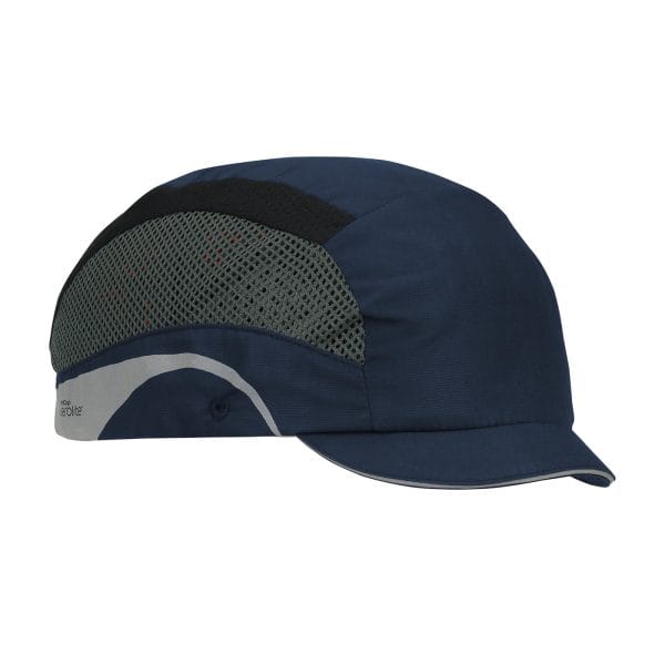 HardCap Aerolite™ 282-AEM130 - Lightweight Baseball Style Bump Cap with HDPE Protective Liner and Adjustable Back - Micro Brim