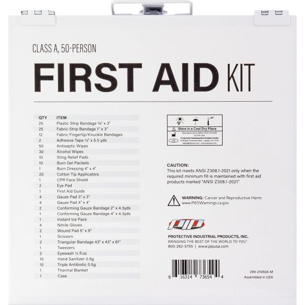 PIP® 299-21050A-M - ANSI Class A Aid Kit - 50 Person - Image 2