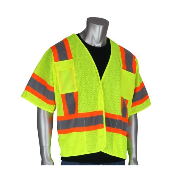 Fastenal® 13346 - ANSI Type R Class 3 Two-Tone Breakaway Vest