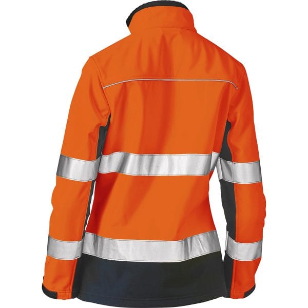 Bisley® 333W6059T - ANSI Type R Class 2 Women's Contoured Softshell Jacket - Image 2