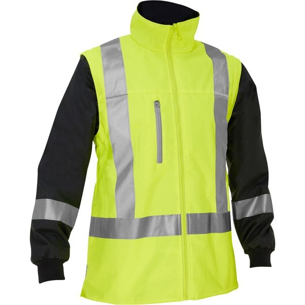 Bisley® 333W6375H - ANSI Type R Class 3 Women's 5-in-1 Jacket with Navy Bottom - Image 3
