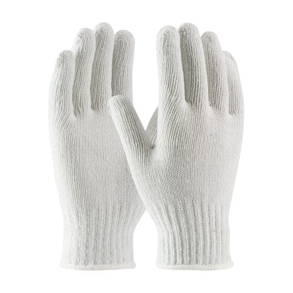 PIP® 35-CB110 - Medium Weight Seamless Knit Cotton/Polyester Glove - White