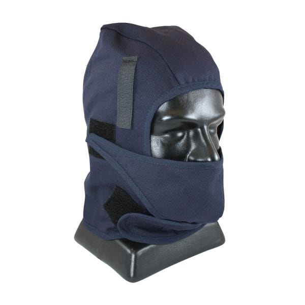 PIP® 364-ML2FMP - 2-Layer Cotton Twill / Fleece Winter Liner with Mouthpiece and FR Treated Outer Shell - Mid Length - Image 2