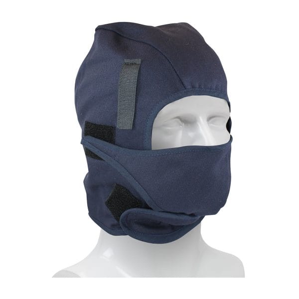 PIP® 364-ML2FMP - 2-Layer Cotton Twill / Fleece Winter Liner with Mouthpiece and FR Treated Outer Shell - Mid Length
