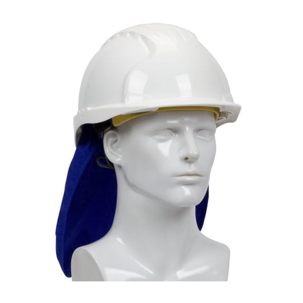 EZ-Cool® 396-405 - Evaporative Cooling Hard Hat Pad with Neck Shade