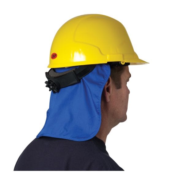 EZ-Cool® 396-405 - Evaporative Cooling Hard Hat Pad with Neck Shade - Image 4