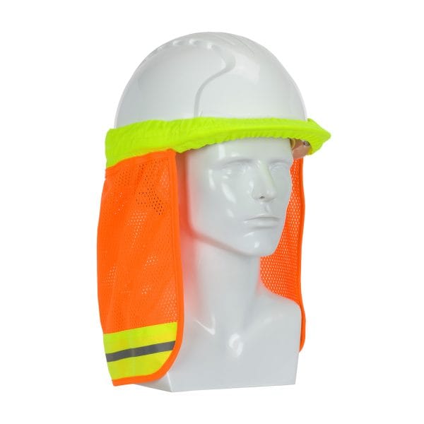 PIP® 396-700FR - FR Treated Hi-Vis Hard Hat Neck Shade - Image 3