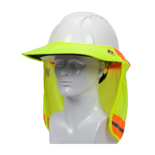 EZ-Cool® 396-801FR - FR Treated Hi-Vis Hard Hat Visor and Neck Shade