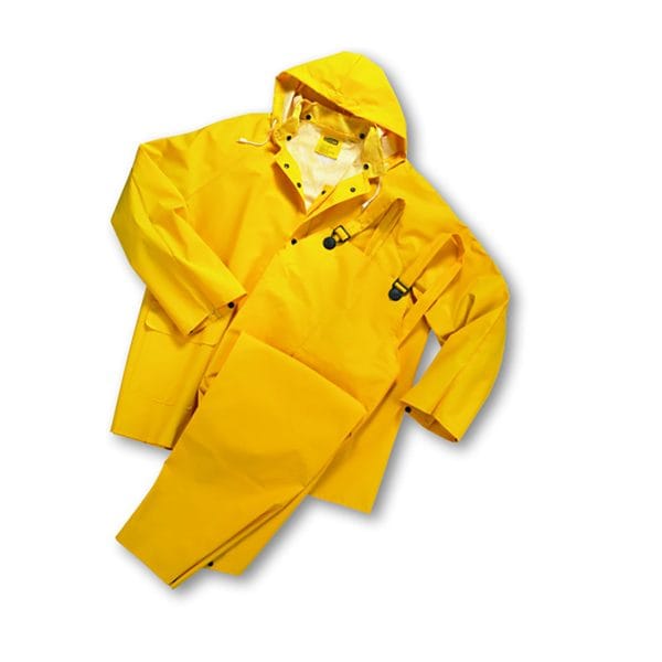 Base35FR™ 4035FR - FR Treated Three-Piece Rainsuit - 0.35mm