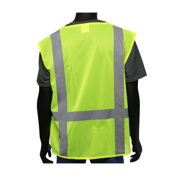 Viz-Up™ 47217 - ANSI Type R Class 2 FR Treated Three Pocket Mesh Vest - Image 2