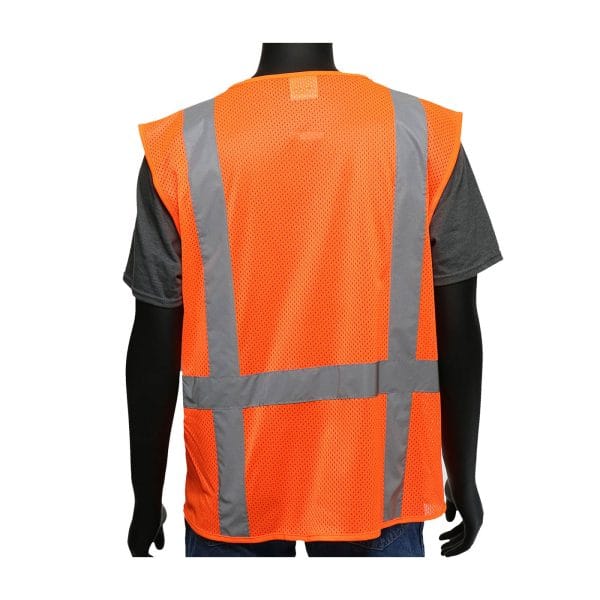 Viz-Up™ 47218 - ANSI Type R Class 2 FR Treated Three Pocket Mesh Vest - Image 2