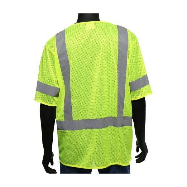 Viz-Up™ 47308 - ANSI Type R Class 3 Three Pocket FR Treated Mesh Vest - Image 2
