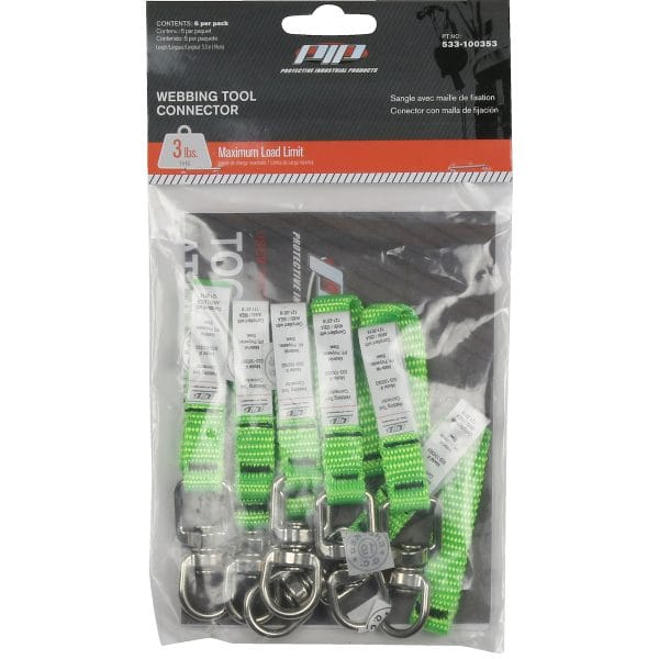 PIP® 533-100353 - Webbing Tool Connector 5.5" - 3 lbs. maximum load limit - Retail Packaged - Image 2