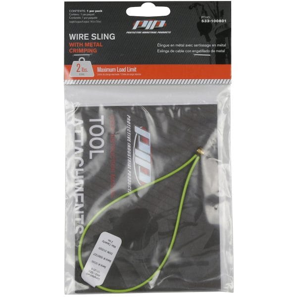PIP® 533-100801 - Wire Sling Loop - 2 lbs. maximum load limit - Retail Packaged - Image 2