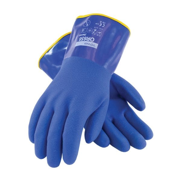 XtraTuff™ 58-8658DL - Cold Resistant PVC Glove with Detachable Acrylic Liner and Sandy Coating - Insulated & Waterproof - Image 3