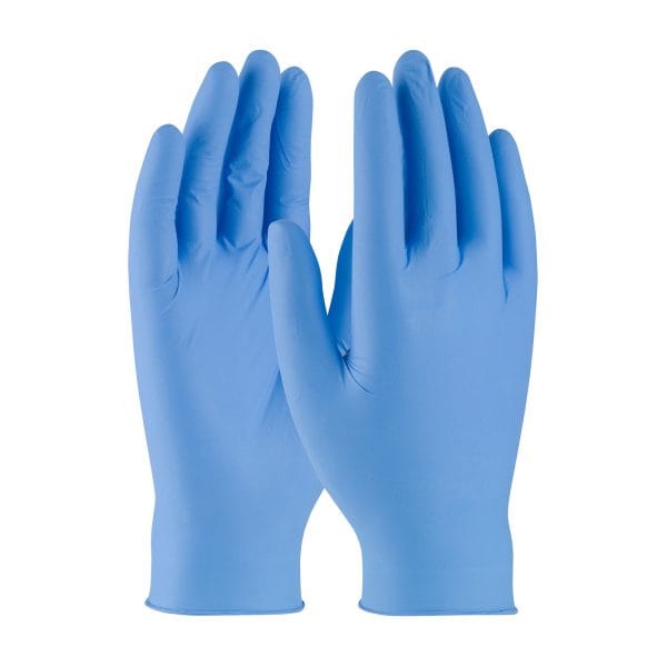 QRP® Qualatrile® SENS!SQBF09 - Disposable Nitrile Glove, Powder Free with Textured Grip - 3 mil