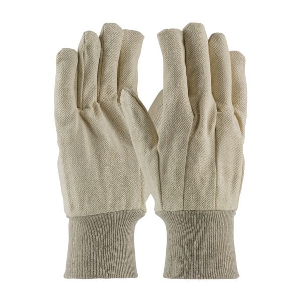 PIP® 90-910 - Premium Grade Cotton Canvas Single Palm Glove - Knit Wrist