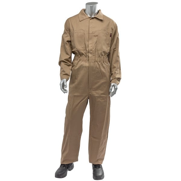 PIP® 9100-2000E - AR/FR Dual Certified Economy Coverall with Zipper Closure - 9 Cal/cm2 - Image 3