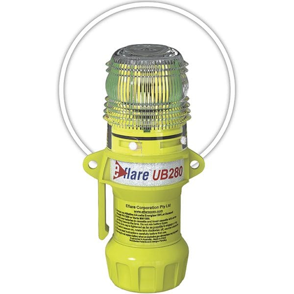 Eflare® 939-UB280-W - 6" Safety & Emergency Beacon - Flashing / Steady-On White