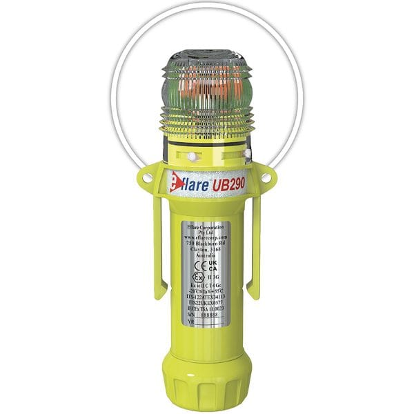 Eflare® 939-UB290-W - 8" Safety & Emergency Beacon - Flashing / Steady-On White