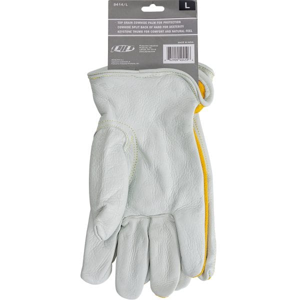 Ironcat® 9414 - Premium Grade Top Grain Cowhide Leather Drivers Glove with Split Cowhide Back - Keystone Thumb - Image 3