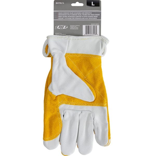 Ironcat® 9416 - Premium Grade Top Grain Cowhide Leather Drivers Glove with Split Cowhide Back and Reinforced Palm - Image 3
