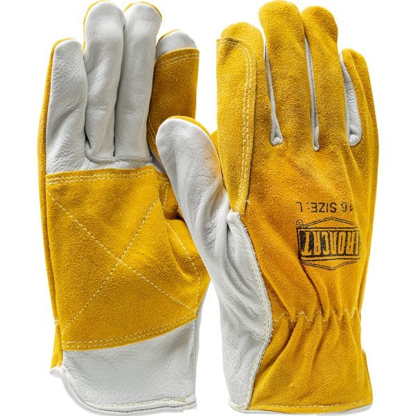 Ironcat® 9416 - Premium Grade Top Grain Cowhide Leather Drivers Glove with Split Cowhide Back and Reinforced Palm