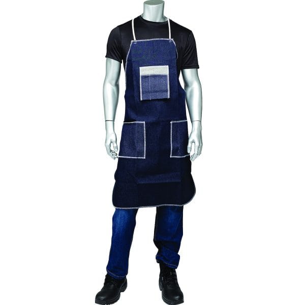 PIP® A2836D62BT - Denim Apron - Three Pockets