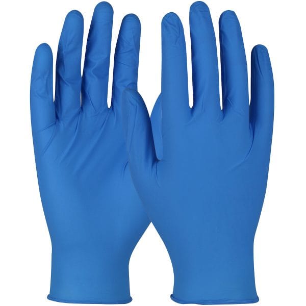 QRP® Qualatrile® BQF09 - Disposable Nitrile Glove, Powder Free with Textured Grip - 4 mil
