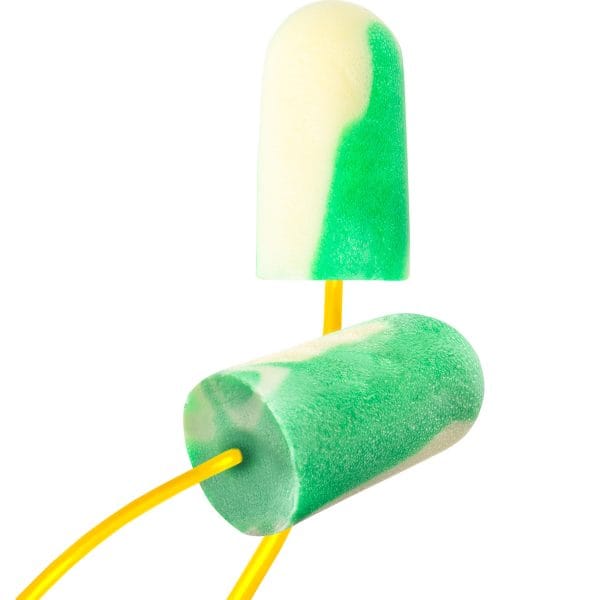 Mega Bullet™ BioSoft™ BSF-30 - Disposable Bio-Based Corded Foam Ear Plug with BioSoft™ Technology - NRR 32